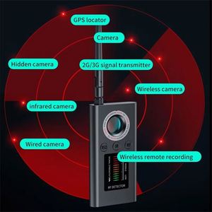 Detector de señal antiinalámbrico de mano para cámaras ocultas, Mini dispositivos GPS para coche, dispositivos de búsqueda por infrarrojos, sistemas de alarma