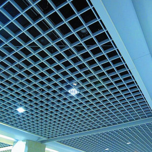 Decorative Lattice <strong>Ceiling</strong> <strong>Grid</strong> Metal Suspension Open Cell <strong>Grid</strong> Aluminum <strong>Ceiling</strong> System - Product Image 6