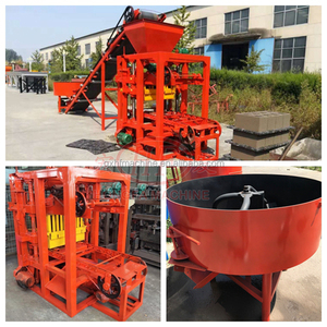 空心实心砌块制造机qtj4-26c砌块制造机高品质中国制砖机 - Product Image 2