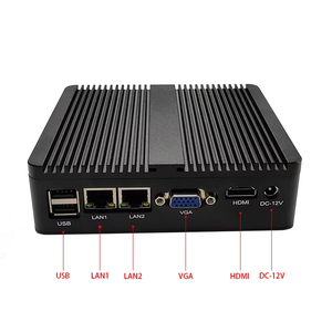 PcDual EthernetIntel windows 10 windows 11 Dual Core ProcessorFanless Industrial Mini <strong>Computer</strong> - Product Image 5
