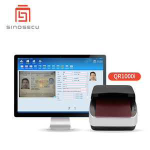 Sinosecu USB Interface <strong>Document</strong> Scanner Quick Collection Entry <strong>System</strong> for Travel Agency Passport &amp; ID Information Management - Product Image 1