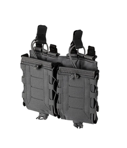 Double Tactical Magazine <strong>Pouch</strong> with 9mm Mag <strong>Pouch</strong> Combo MOLLE Mag Holders Quick Release Mag <strong>Pouch</strong> - Product Image 2