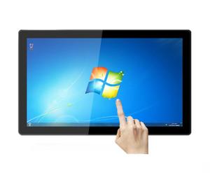 Robusto 24 "23.6" pollici capacitivo touchscreen monitor con il PC J1900 i3 i5 i7 AIO <span class=keywords><strong>computer</strong></span> X86 per il Chiosco POS HMI
