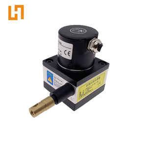 Codificador lineal de cable de dibujo para potenciómetro, 50x50mm, tamaño 0-10V 0-10K de Salida 0-1000mm
