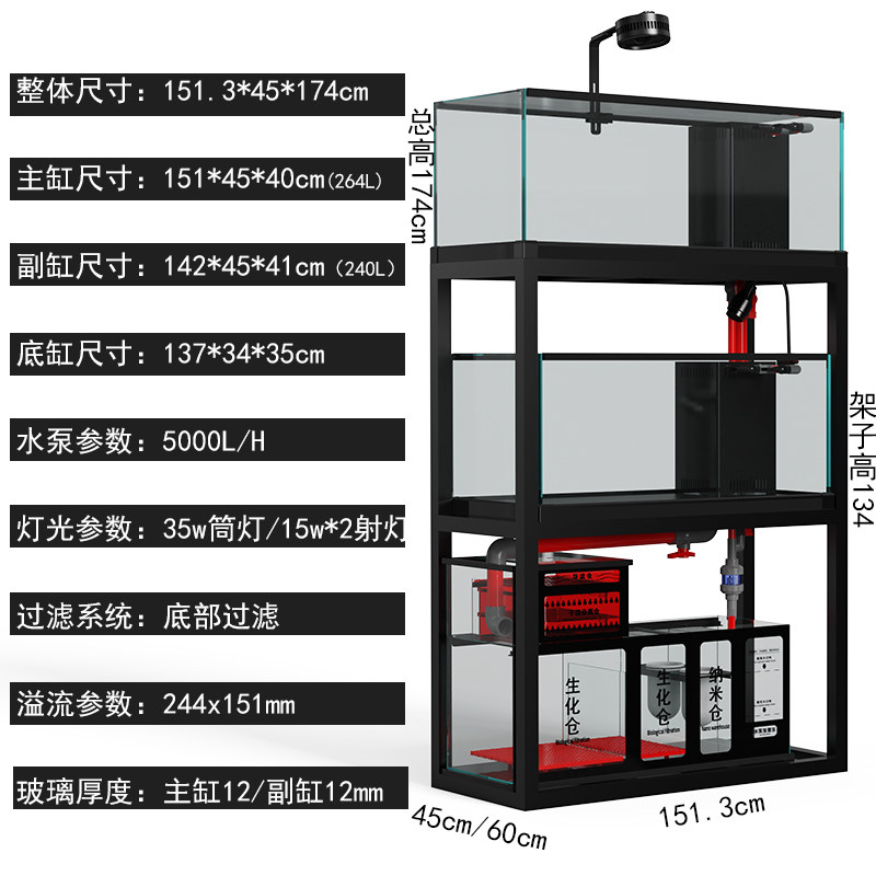 150x45x174cm