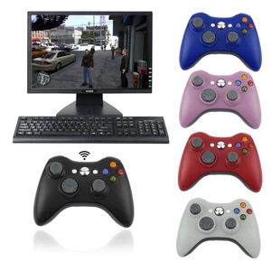 Xbox360コンソールゲームコントローラー用2.4GワイヤレスゲームパッドリモコンMicrosoftXbox360ゲームジョイスティック用 - Product Image 1