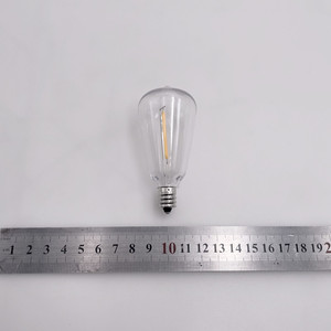 <span class=keywords><strong>E12</strong></span>ベース<span class=keywords><strong>LED</strong></span>ストリング電球ウォームホワイト電球ST38LEDエジソン交換用電球屋内屋外用ストリングライト