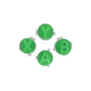 Xboxシリーズコントローラー交換用のオリジナルの弾丸ボタンABXYボタンキットクリアグリーン - Product Image 6