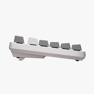 DURGOD K310 (blanco natural) Teclado mecánico de 104 teclas, intercambio en caliente, teclado para juegos - Product Image 4