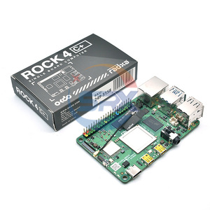 Rock Pi 4 Plus Rexchip Rk3399 Placa DE DESARROLLO Hexa-Core Placa base Android Ubuntu Compatible Raspberry Pi - Product Image 1