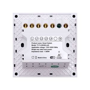 Sistema smart house touch screen controllo wifi automazione intelligente soluzione casa interruttore intelligente - Product Image 4