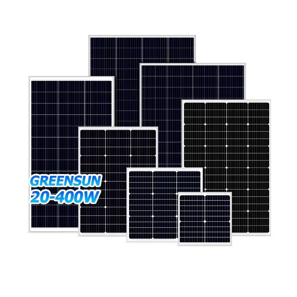 solar 100w 320w solar panel manufacturer mono solar energy suppliers factory price