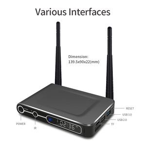 Most Powerful CPU <strong>Amlogic</strong> S922X RTC <strong>Android</strong> Digital Signage Media Player OTT IPTV STB Box for Real Estate Arena Advertising - Product Image 6