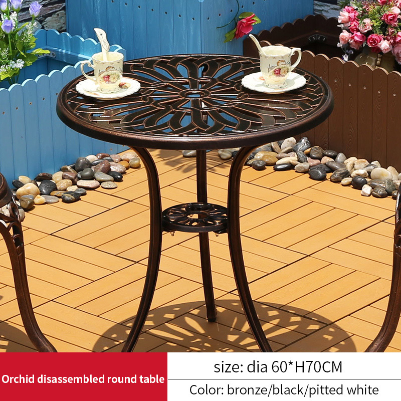 14-Orchid round table D60