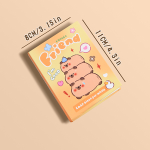 Capybara Mini Pocket A7 Notebook Bloc de notas portátil creativo para uso escolar Manual de alto valor de color - Product Image 6