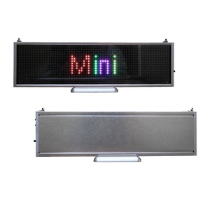 5V ~ 30v led движущееся сообщение Настольный рекламный WIFI USB мини светодиодный экран - Product Image 1