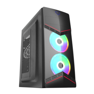 キャビネットPCケースATXケーシングCPUケース垂直PCボックスオフィスボックス - Product Image 2