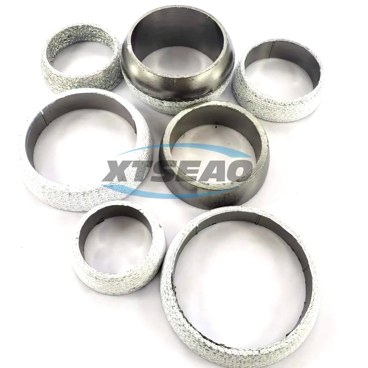 XTSEAO manufacturer sealings Exhaust pipe gasket for car truck motorcycle Graphite muffler gaskets