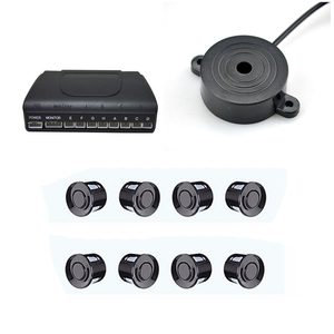 汽车Parktronic LED驻车传感器，带8个传感器反向备用汽车驻车雷达监视器检测器系统22毫米背光显示 - Product Image 1