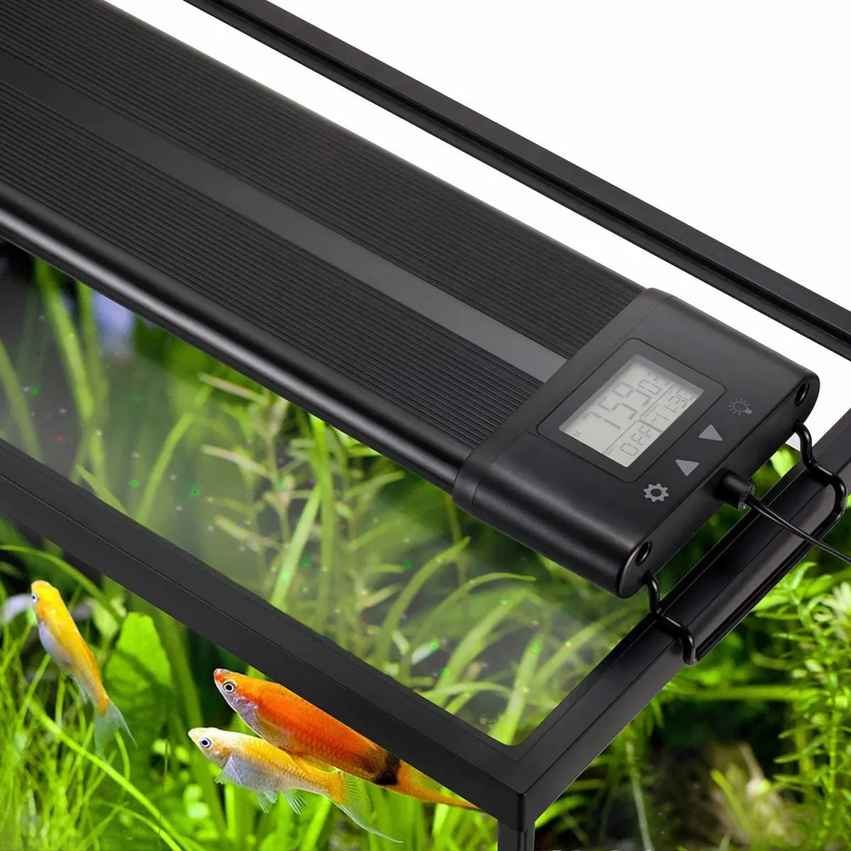 Smart Aquarium Accessories 35.4 Inches IP68 Waterproof Fish Tank Light Aquarium Plant Light That Can Simulate Sunlight