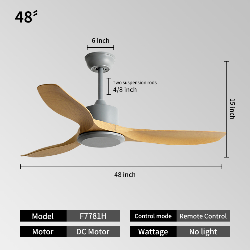 48INCH-Gray + wood