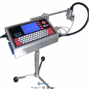 Macchina da stampa datata con stampante con Logo a getto d'inchiostro automatico a bottiglia Touch Screen - Product Image 1