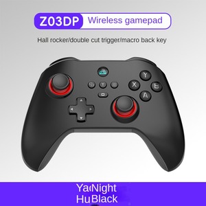 Z03DP mango del juego Hall Rocker Tecla de doble corte vibración Android iOS ordenador controlador inalámbrico Gamepad Joystick - Product Image 6