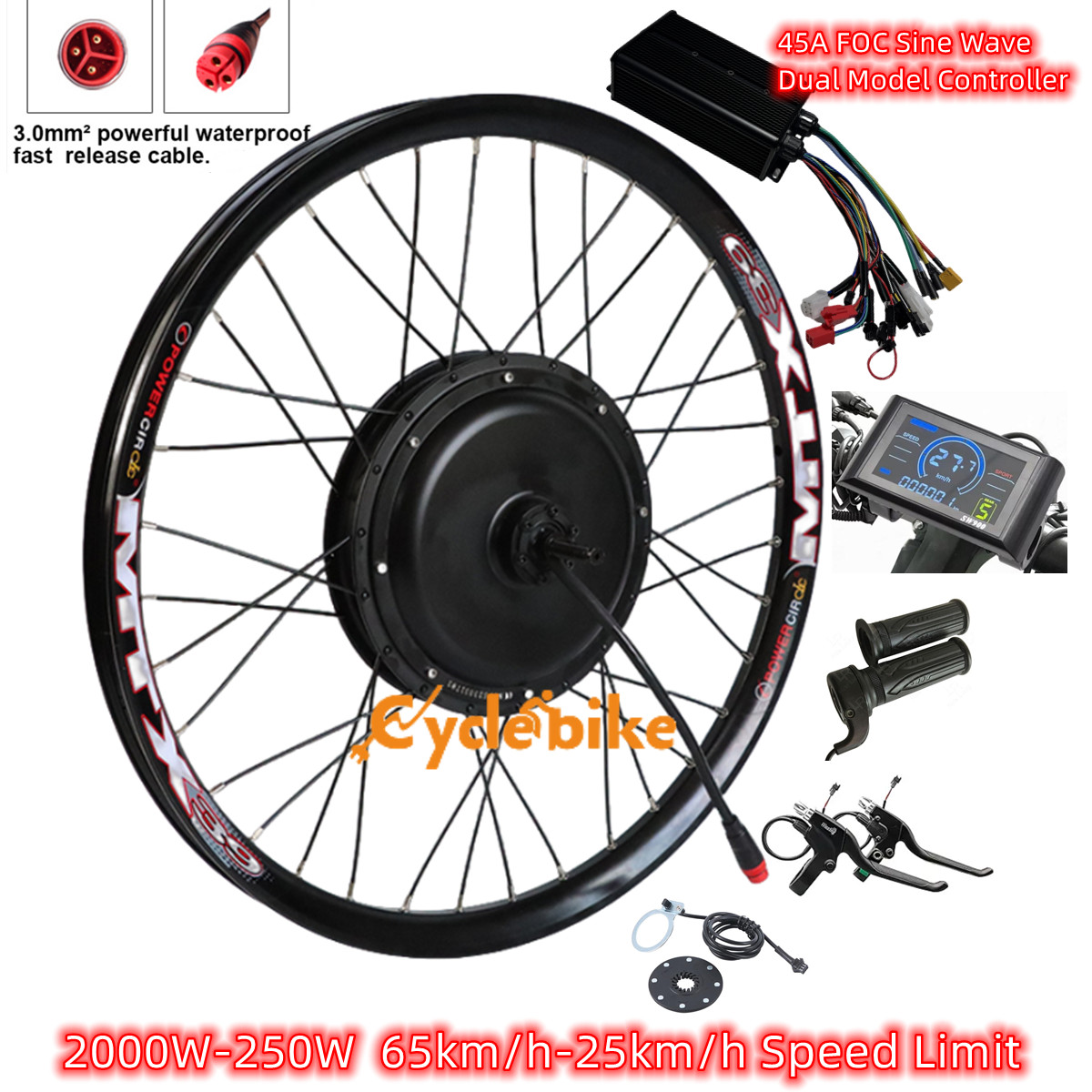Kit 52V 2000W
