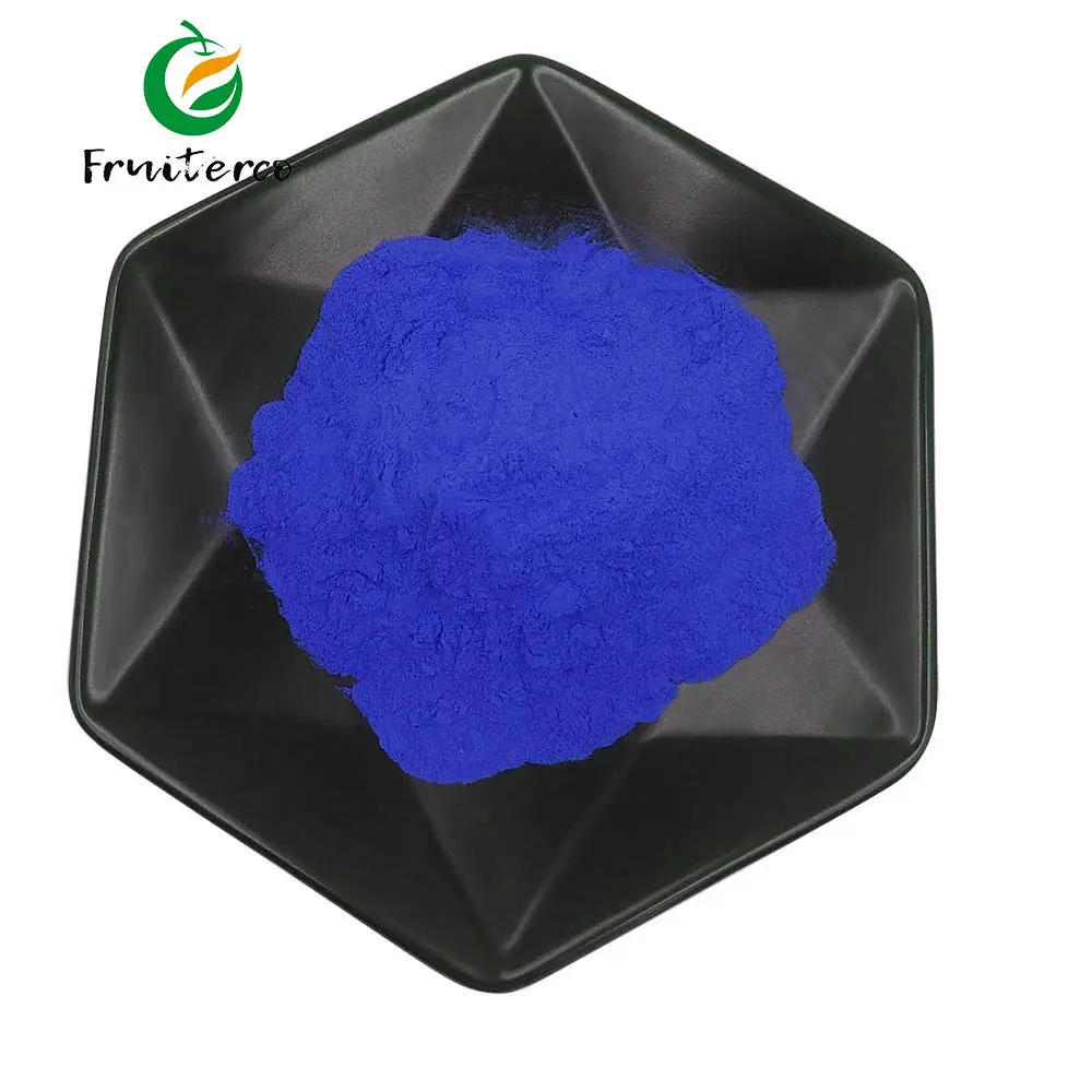 Cosmetic Ingredients CAS 49557-75-7 Blue Copper Peptides GHK Cu Copper Peptide GHK-Cu Powder