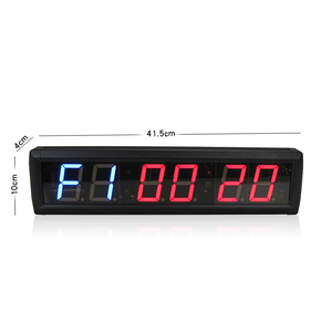 6 haneli kontrol LED spor dijital eğitim zamanlayıcı spor saat zamanlayıcı - Product Image 4