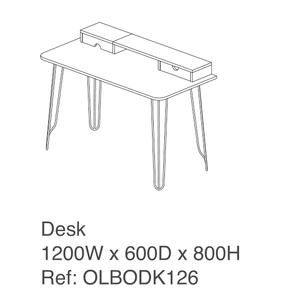 New Trend 2025 New Furniture Modern Simple Wooden <strong>Computer</strong> Desk with Drawer Ergonomic Office Work Study Desk <strong>Assembled</strong> Locker - Product Image 4