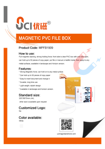 Soporte magnético para documentos, caja de tamaño personalizado, para oficina - Product Image 6