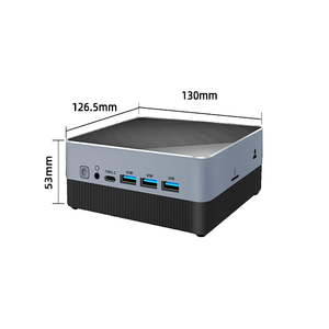 RJ45 * 2 i5-1245U I5-1335U 13番目のラップトップデスクトップタブレットコンピューター新しいミニpcsIntelプロセッサーゲーミングpcDDR5SSDコンピューターミニpc - Product Image 2