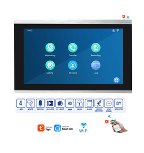 Ryan 10 inch Wifi <strong>Intercom</strong> Touch Monitor 1080P Video Door Phone <strong>Motion</strong> <strong>Detection</strong> Video Record Big Screen Smart <strong>Intercom</strong> <strong>System</strong> - Product Image 3