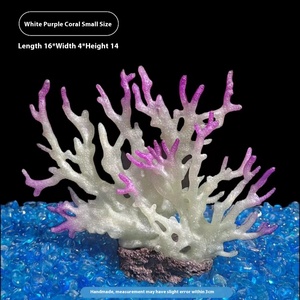New Style Sea View Iron Branch Fish Tank Landscaping Coral Rockery <strong>Shell</strong> Simulation Custom Volume for Water Tank Decorations - Product Image 4