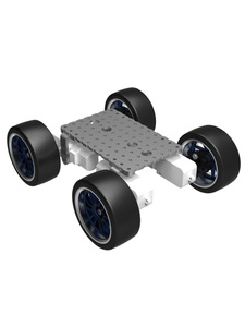 Hochwertiges AT-255B Roboter-Lunar-Rover-Chassis-Kit 6WD 4WD 2WD Ultraschall-MCU für Robotik-Enthusiasten - Product Image 2