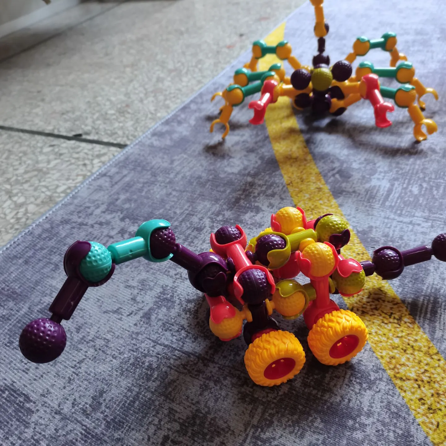 Bambini che costruiscono giocattoli STEM 148 pezzi giocattoli di assemblaggio fai da te Set di connessione articolare scheletro Set di apprendimento fai da te per età 3-10 anni Bo