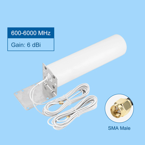 เสาอากาศไฟเบอร์กลาสแนวตั้งรอบทิศทาง5G 4G 3G LTE UHF VHF WiFi RF สถานีฐานกลางแจ้งการสื่อสาร - Product Image 1
