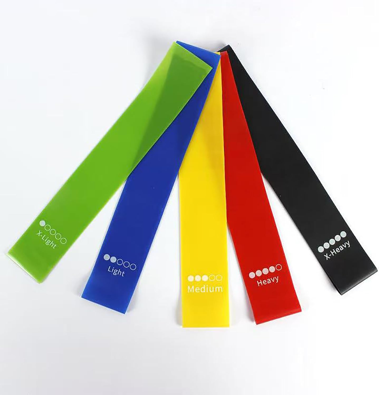 Verde azul amarillo rojo negro