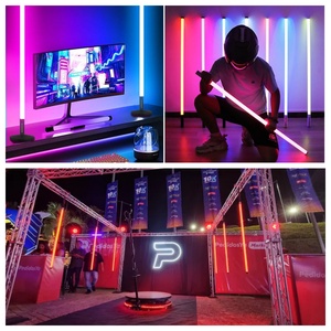 Free Shipping USA 6Pack TL-130Plus Wireless Rgb <strong>Led</strong> Tube Light Bar With Case Color Change Neon Dj Party Events Stage Light - Product Image 3