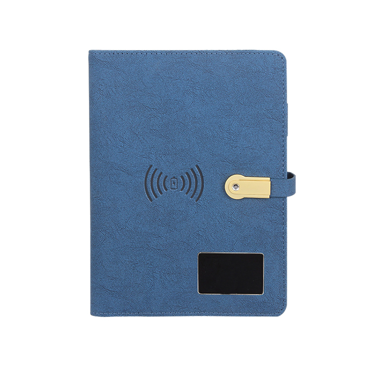 Bleu (avec ordinateur portable de chargement sans fil + lumineux)