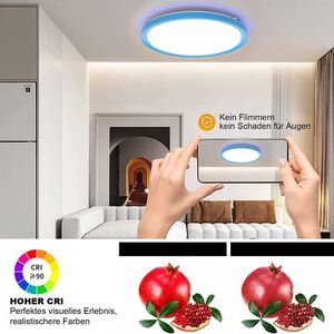 Chasing etkisi için akıllı led tavan ışık yatak odası hareket sensörü wifi tuya oturma odası rgb dim ev bar akıllı ev ışıkları - Product Image 4