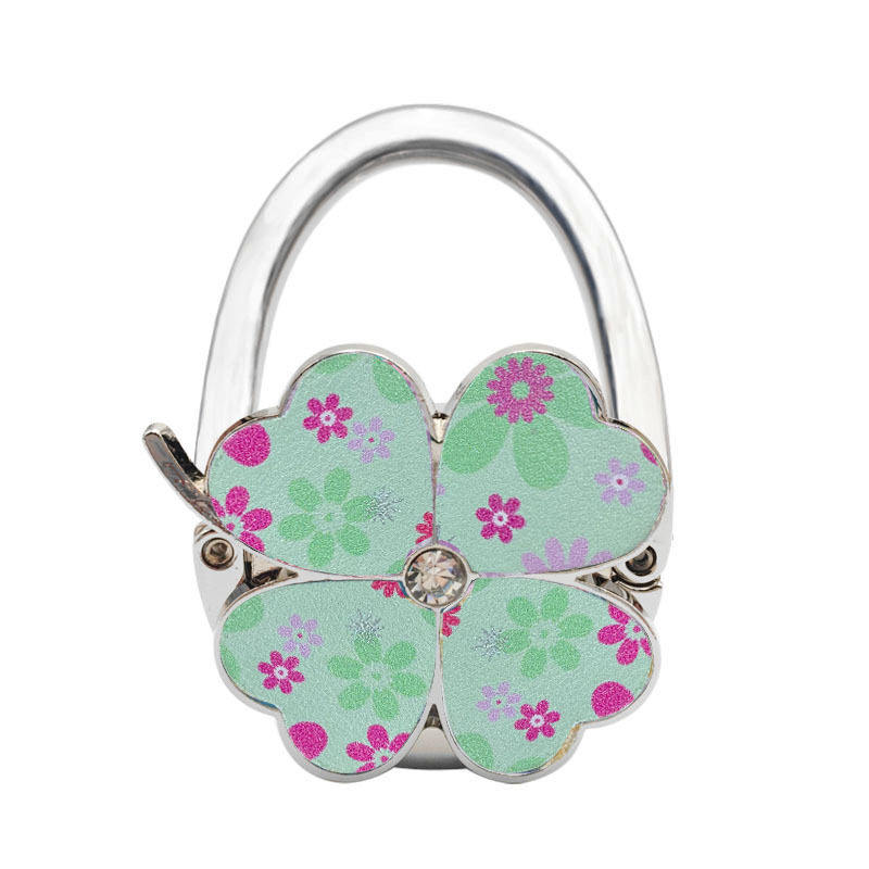 Trèfle à quatre feuilles couleur unie peau-recommandé fleur verte