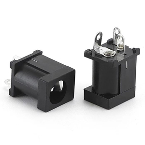 6.0x1.0mm Power <strong>Dc</strong> Female <strong>Jack</strong> 3 Pin Double <strong>Jack</strong> 90 Degree Plug Dc038 7.0*1.45 <strong>Dc</strong> Socket Laptop Connectors <strong>Dc</strong> 038 - Product Image 1