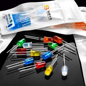 3mm <strong>Led</strong> Diode Dual Color RGB Common Cathode/ Anode 5mm <strong>LED</strong> Round Head Diffuse High-brightness <strong>Led</strong> Dip Chip - Product Image 6