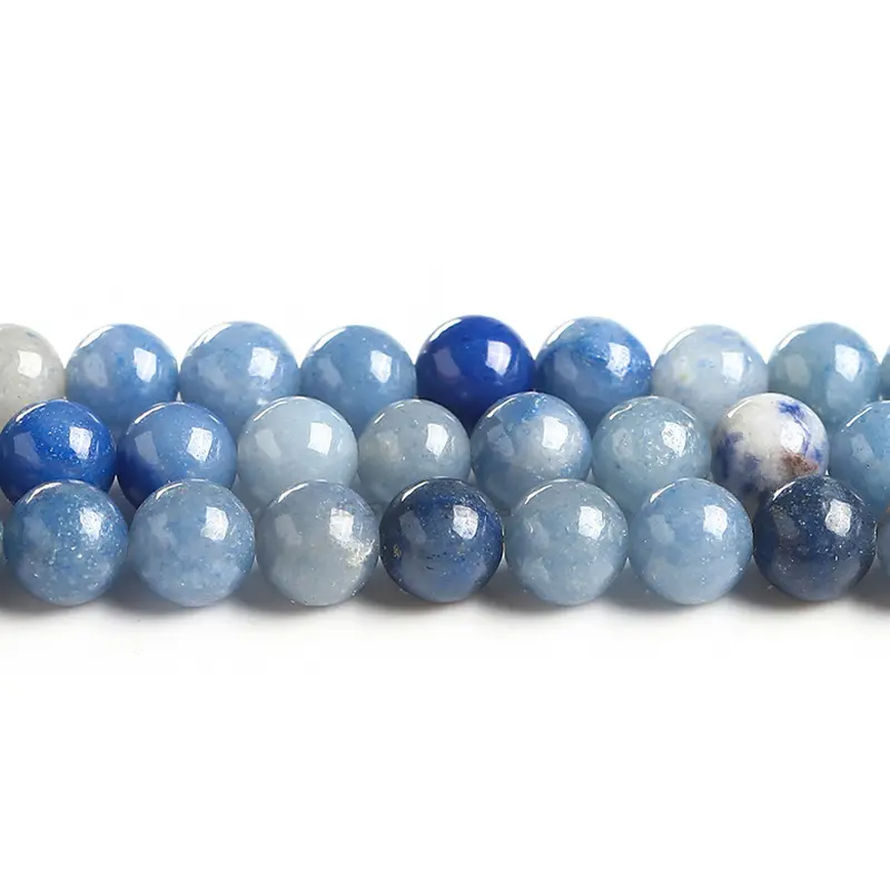 Natuurlijke Blauwe Aventurine Kraal, Nieuwe Aangekomen Kristallen Kralen Voor Sieraden Maken