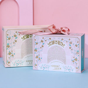 Custom Magnetic Packaging <strong>Box</strong> With Magnet Wedding Clothing <strong>Favor</strong> Gift <strong>Box</strong> With Ribbon Wholesale - Product Image 3