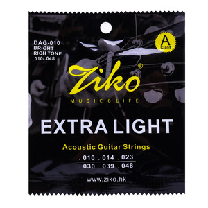 ZIKO Guitar <strong>Strings</strong> a Set of 6 Acoustic Guitar <strong>String</strong> Complete Set of Guitar <strong>Strings</strong> - Product Image 2