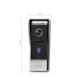Bcomtech 4 monitor 2 estación al aire libre 10 pulgadas apartamento de la puerta teléfono citofono portero 4 Alambre de villa vídeo sistema de intercomunicación - Product Image 6