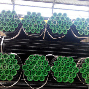 Api 5l ps1 Psl2 Api 5ct 10.3毫米-914.4毫米黑色喷漆3pe无缝钢管 - Product Image 5